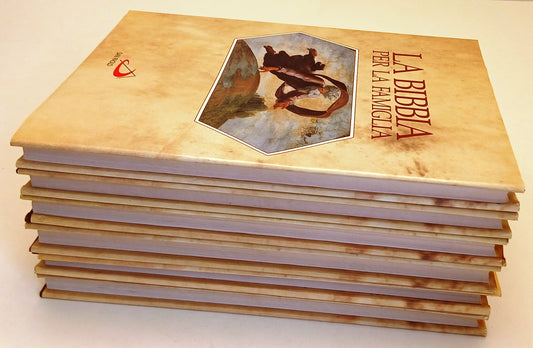 LD- LA BIBBIA PER LA FAMIGLIA 6 VOLUMI OPERA COMPLETA - SAN PAOLO - 1993- BLCP89