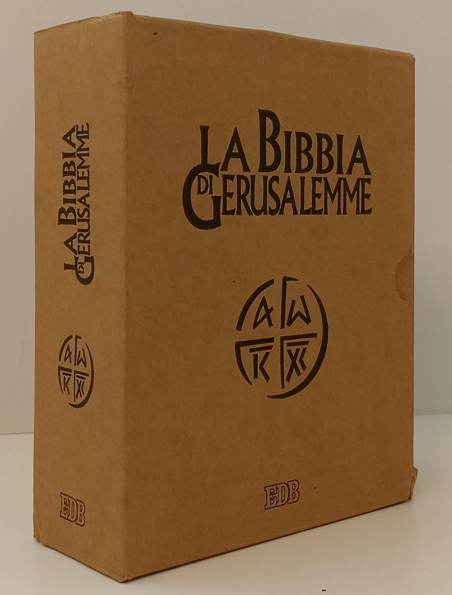 LD- LA BIBBIA DI GERUSALEMME-- EDIZIONI DEHONIANE BOLOGNA EDB--- 2009- C - XFS