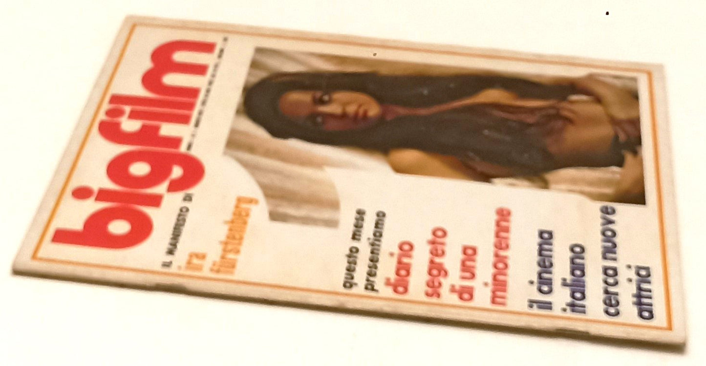 LX- RIVISTA BIGFILM N.1 1970 IRA FURSTENBERG - RVSa486