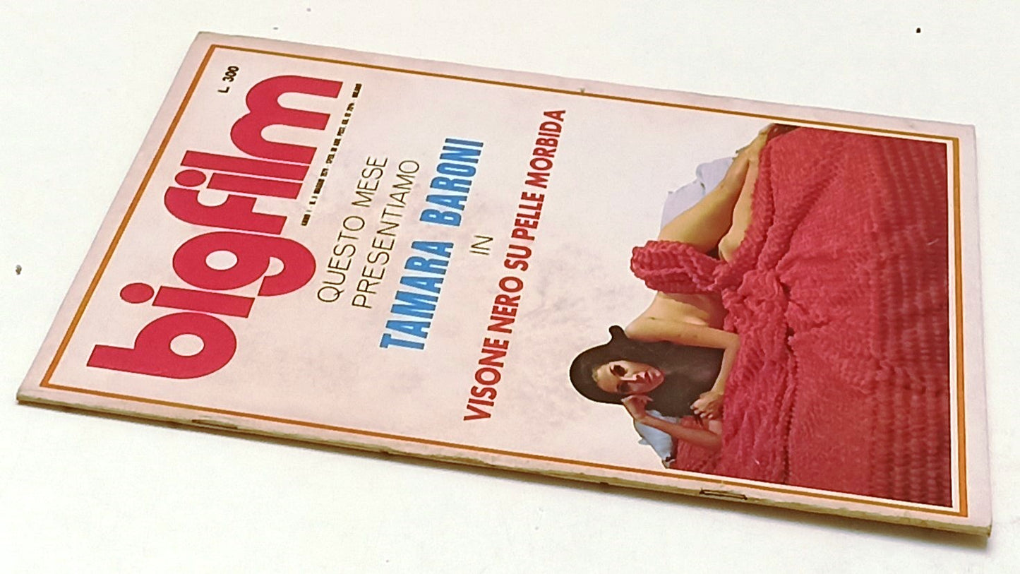 LX- RIVISTA BIGFILM N.3 1970 TAMARA BARONI VISIONE NERO SU PELLE MORBIDA RVSa485