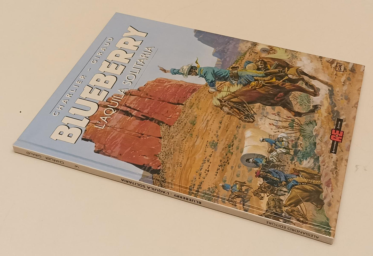 FV- BLUEBERRY 3 L'AQUILA SOLITARIA- CHARLIER GIRAUD- ALESSANDRO EDITORE-- C- C24