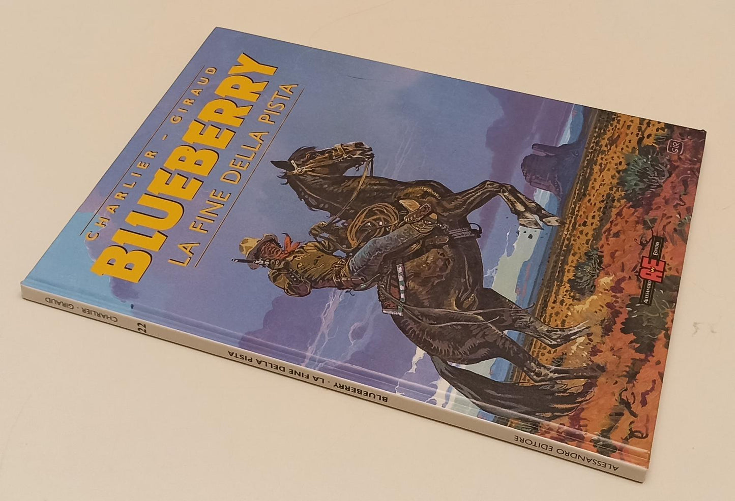 FV- BLUEBERRY 22 LA FINE DELLA PISTA- CHARLIER GIRAUD- ALESSANDRO EDITORE- C-C24