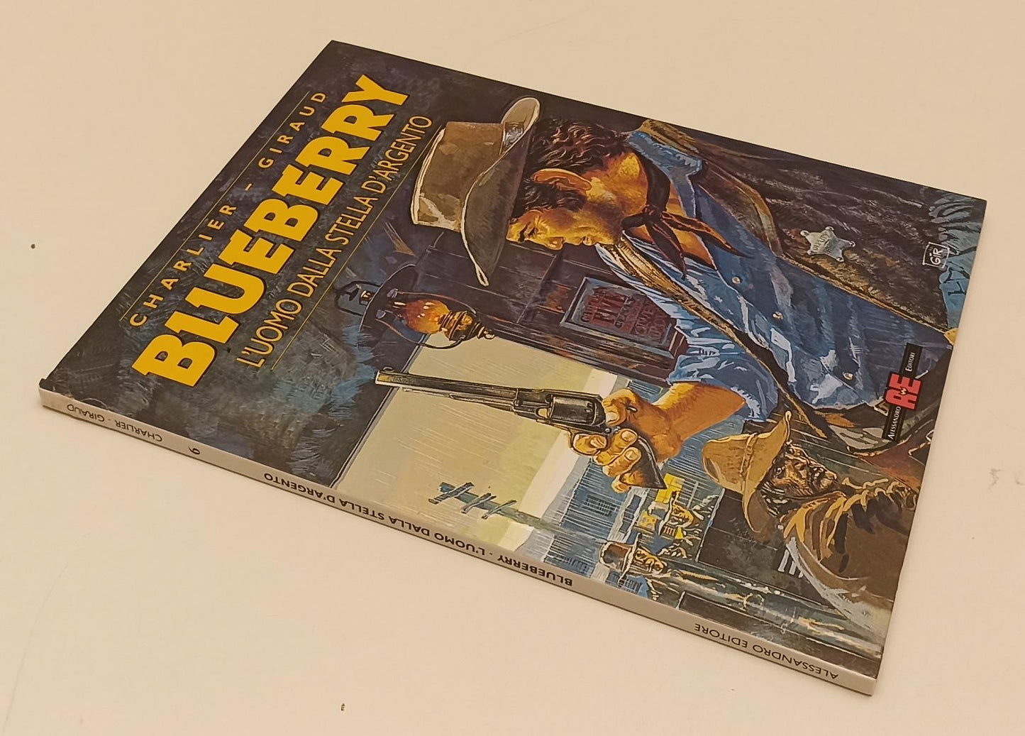 FV- BLUEBERRY 6 L'UOMO STELLA D'ARGENTO- CHARLIER GIRAUD- ALESSANDRO EDITORE-- C- C24