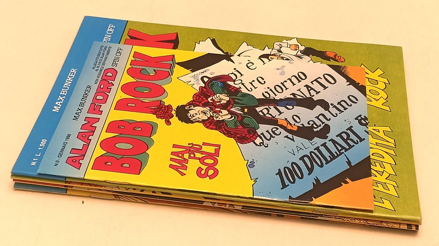 FC- ALAN FORD SPIN OFF BOB ROCK 0/4 COMPLETA -- MAX BUNKER - 1996 - S - A25