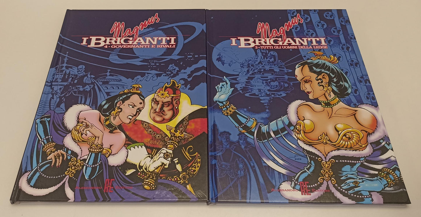 FV- I BRIGANTI VOLUMI 1/4 - MAGNUS - ALESSANDRO EDITORE - 2002 - C - C24