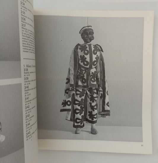 LT- BURATTINI MARIONETTE PUPI CATALOGO MOSTRA -- SILVANA --- 1980 - B - ZFS548