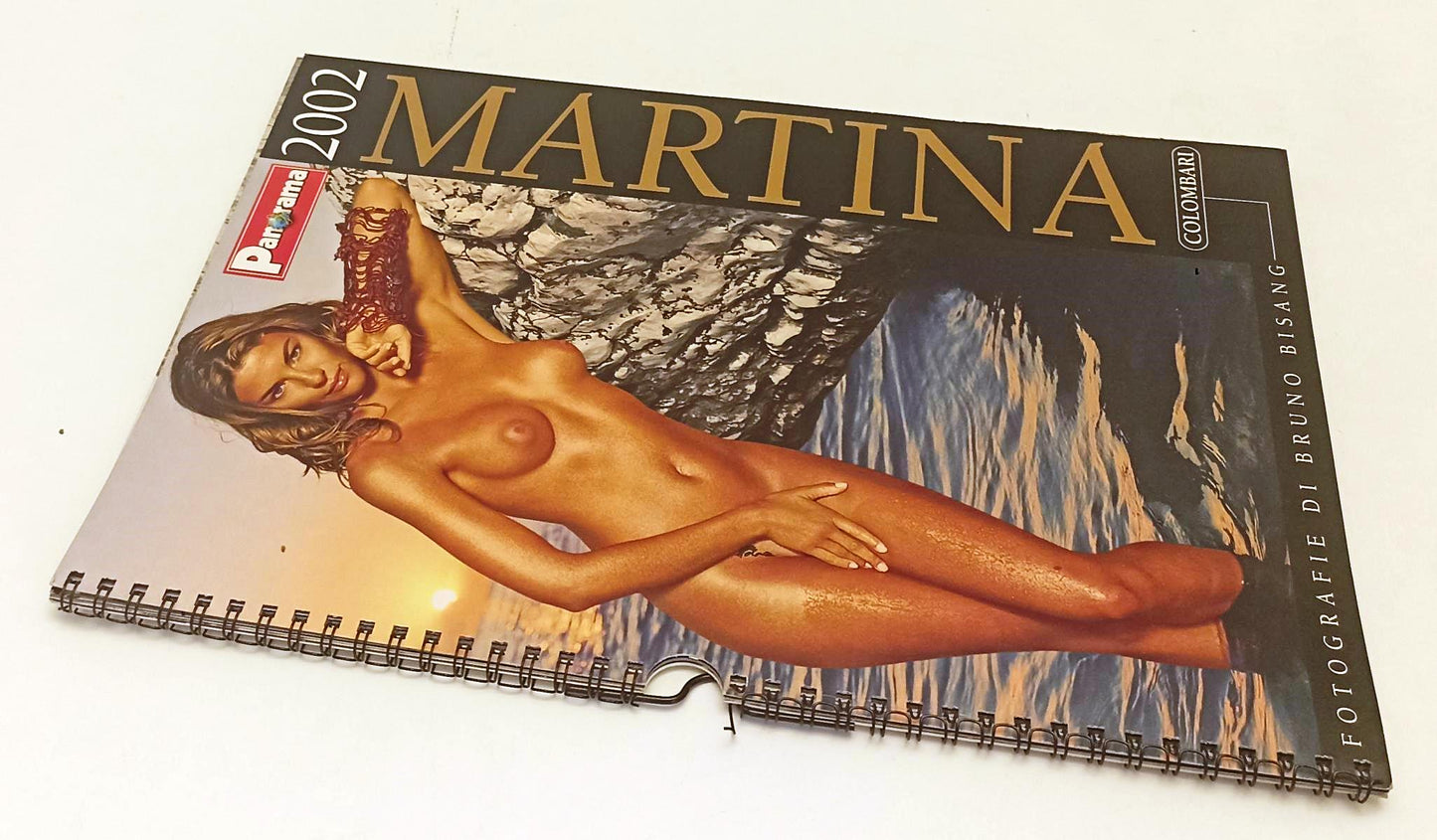 LX- CALENDARIO MAX 2002 MARTINA COLOMBARI FOTOGRAFIE DI BRUNO BISANG - RVSa313
