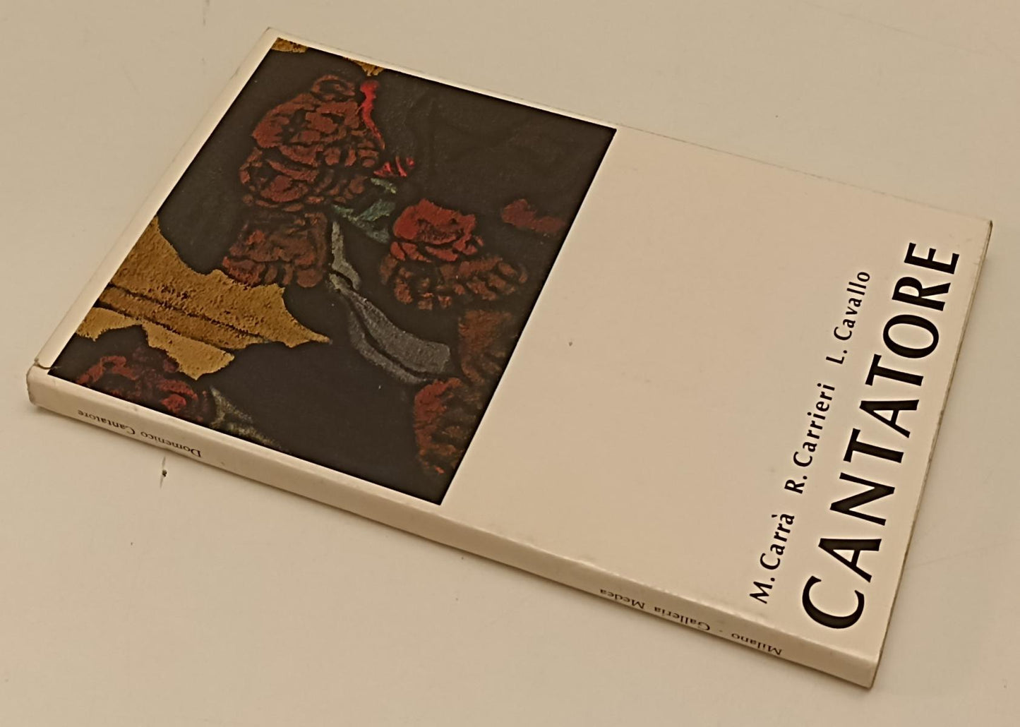 LT- DOMENICO CANTATORE CATALOGO- CARRA'- GALLERIA D'ARTE MEDEA- 1972- BS- XFS183