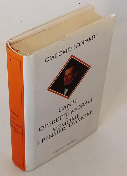 LN- CANTI OPERETTE MORALI- LEOPARDI- REPUBBLICA - MAGNIFICA 5 - 2005- CS- YFS169
