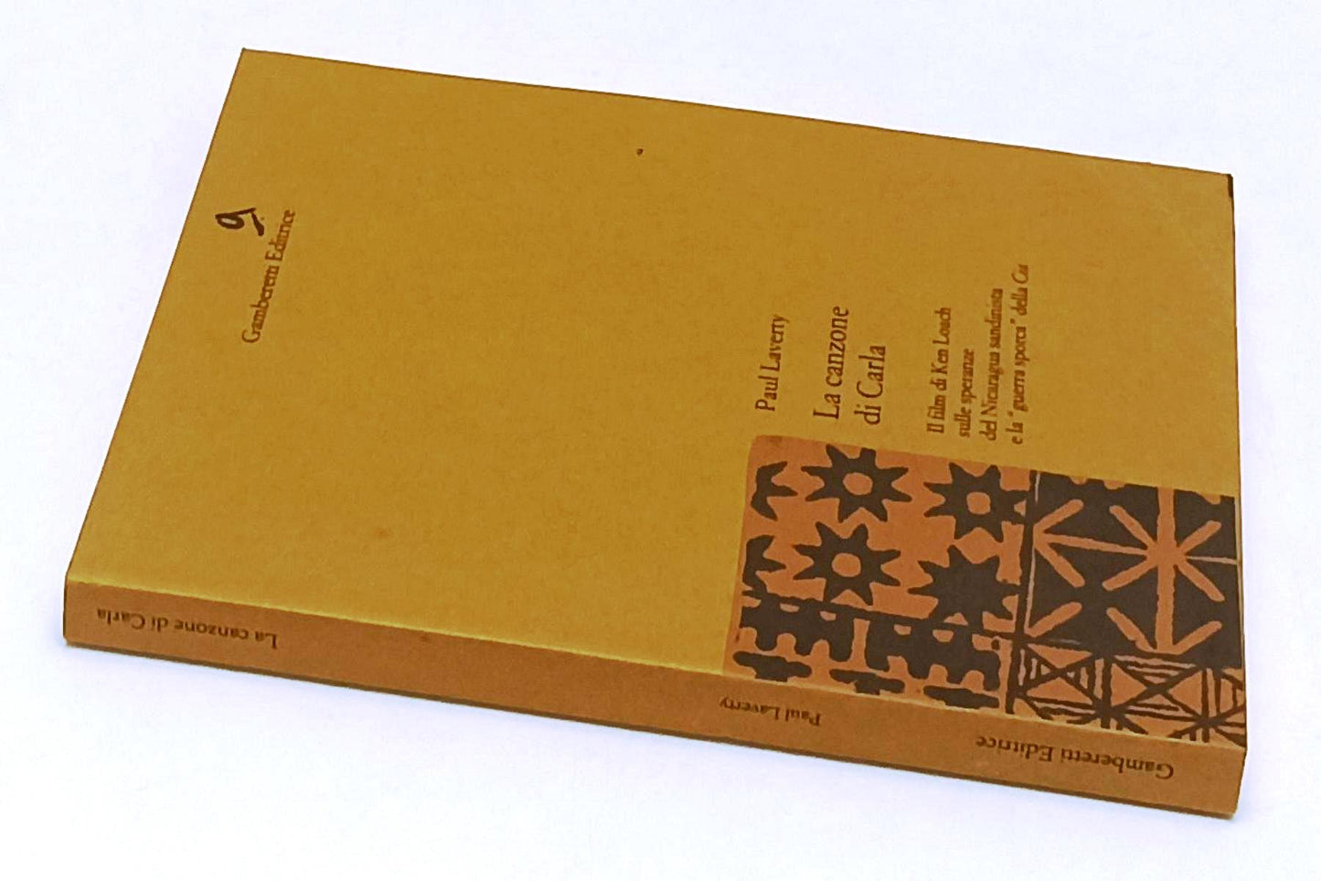 LW- LA CANZONE DI CARLA - PAUL LAVERTY - GAMBERETTI --- 1995 - B - YFS570