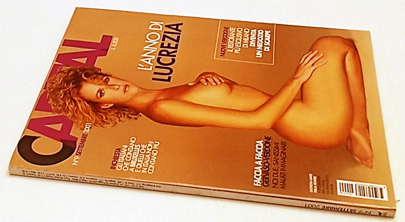 LX- RIVISTA CAPITAL N.9 SETTEMBRE 2001 LUCREZIA LANTE DELLA ROVERE - RVSa496
