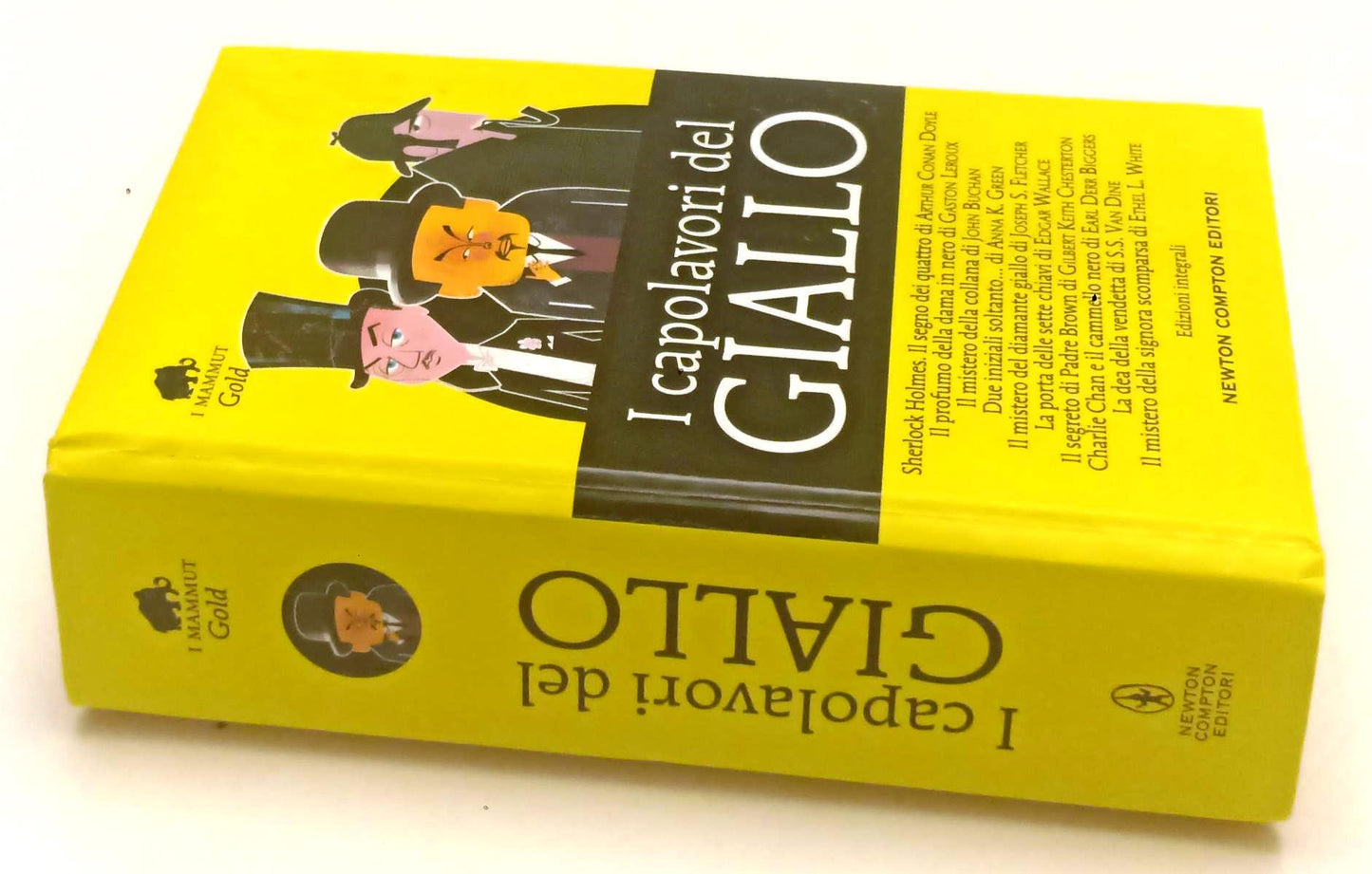 LG- I CAPOLAVORI DEL GIALLO -- NEWTON - I MAMMUT GOLD INTEGRALI -- 2016 - C- XFS