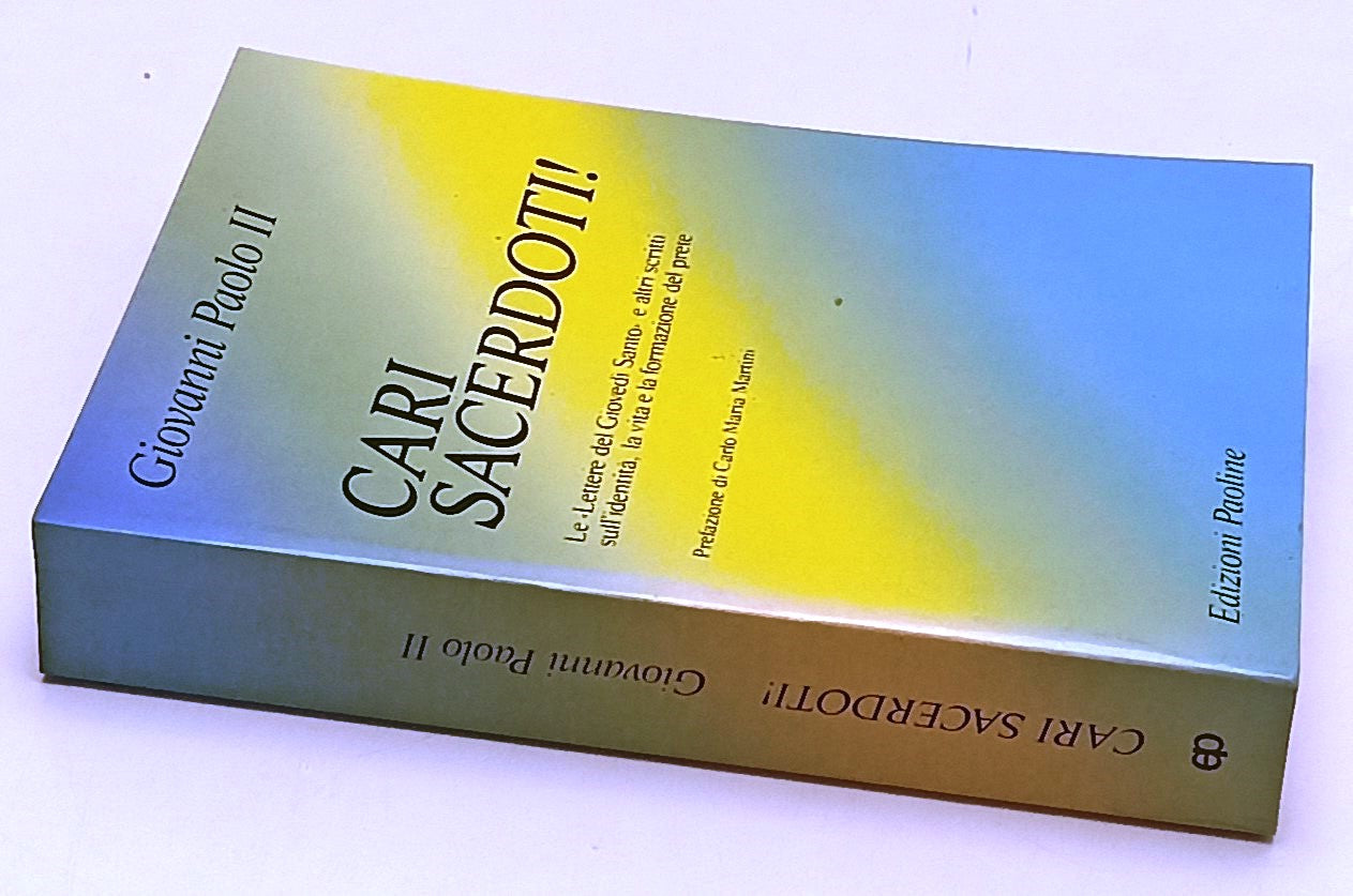 LD- CARI SACERDOTI GIOVEDI' SANTO- GIOVANNI PAOLO II- PAOLINE--- 1990- B- ZFS174