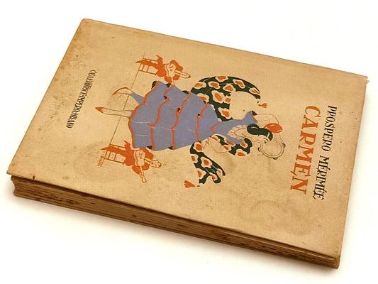LN- CARMEN - PROSPERO MERIMEE - MILANO- FIORE OGNI LETTERATURA-- 1923- C- XFS61