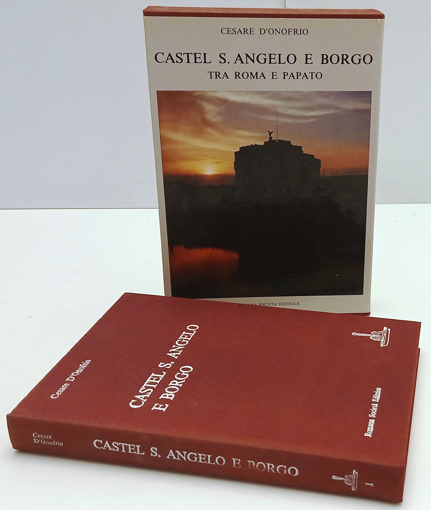 LZ- CASTEL S. ANGELO E BORGO ROMA PAPATO - CESARE D'ONOFRIO - 1978 - C - YFS303