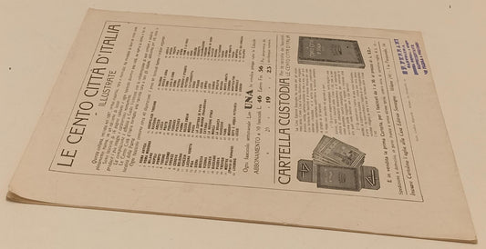 LR- LE CENTO CITTA' ILLUSTRATE FASCICOLO 78 SALSOMAGGIORE - SONZOGNO - RVSa530