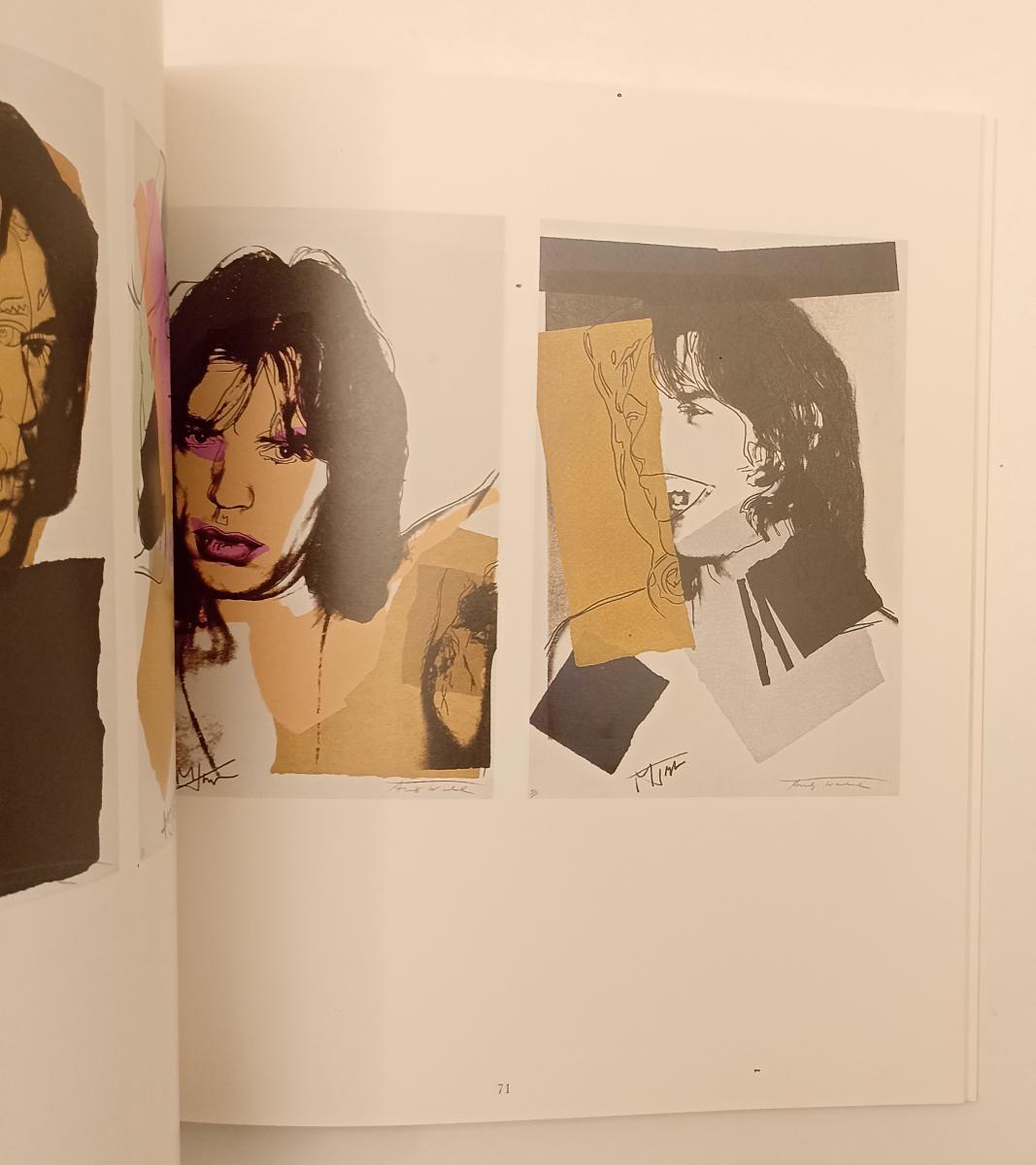 LT- LE CENTO IMMAGINI DI ANDY WARHOL OPERE GRAFICHE CATALOG O- MAZZOTTA - XFS173