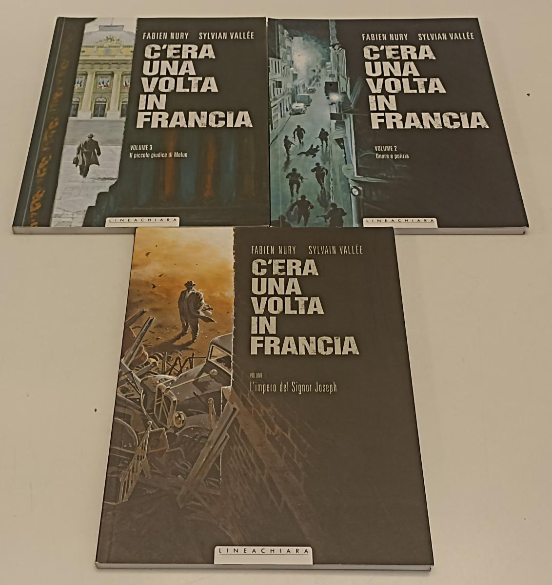 FV- C'ERA UNA VOLTA IN FRANCIA VOLUMI 1/3- NURY VALLEE- LINEACHIARA- 2015- B-C24