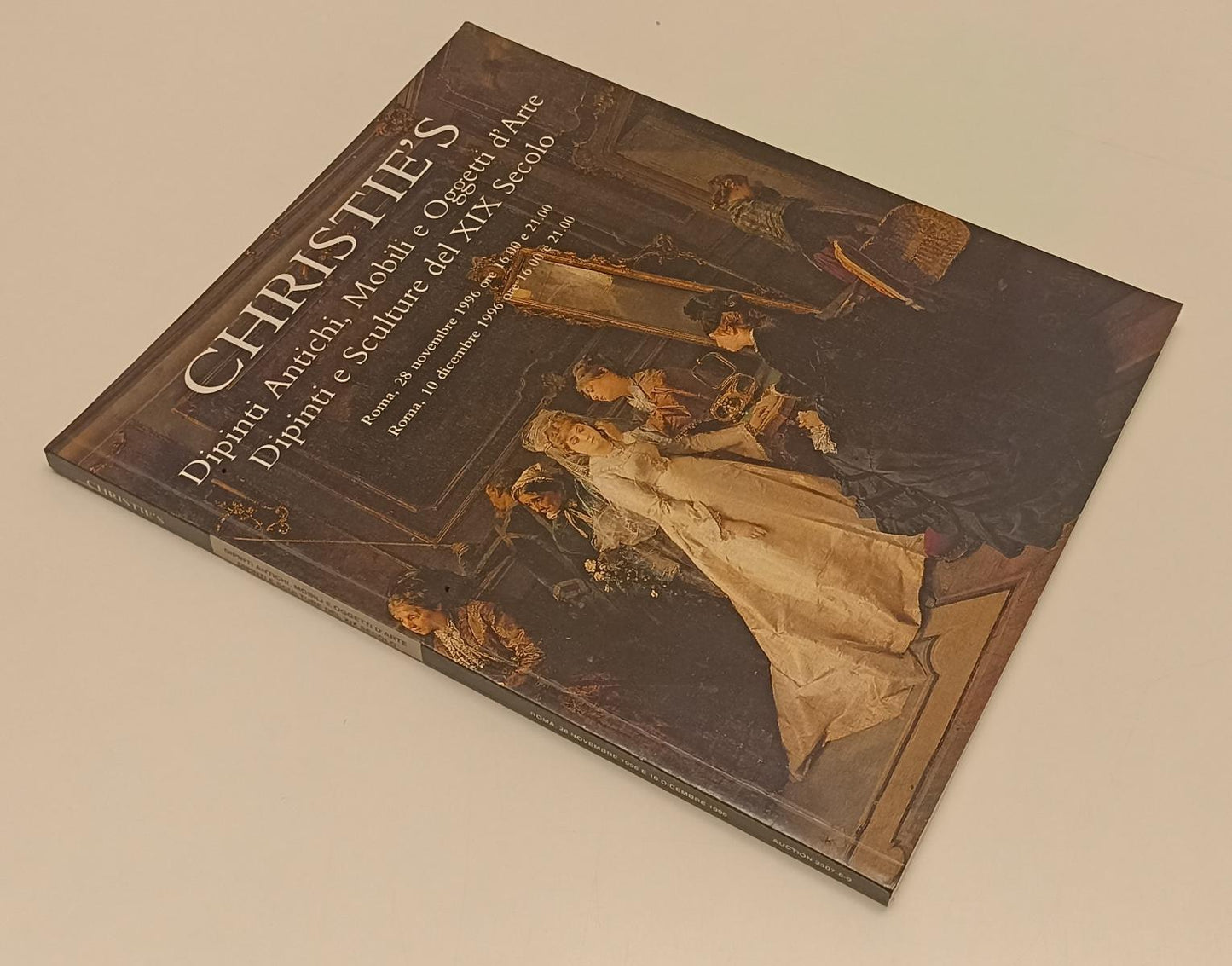 LT- CHRISTIE'S CATALOGO ASTA DIPINTI ANTICHI E SCULTURE XIX SECOLO 1996 - YFS146