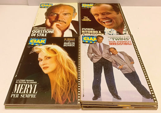 LW- RIVISTA CIAK SI GIRA 1/12 GENNAIO/DICEMBRE + INDICE 1989 COMPLETA - YFS617