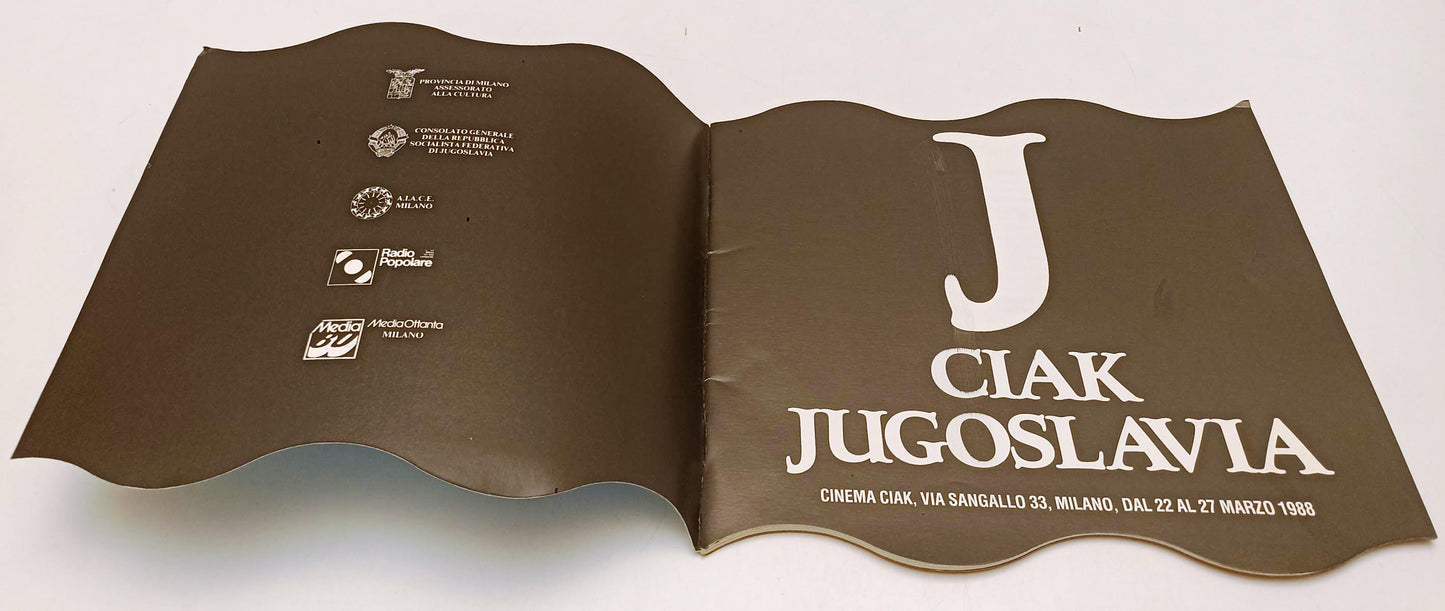 LW- J CIAK JUGOSLAVIA CINEMA CIAK 22/27 MARZO 1988 MILANO CATALOGO - YFS65