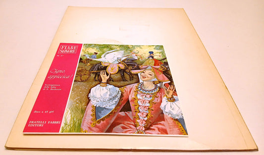 LB- FIABE SONORE N.27 CIGNO APPICCICA + disco 45 giri - FABBRI - RVSa738