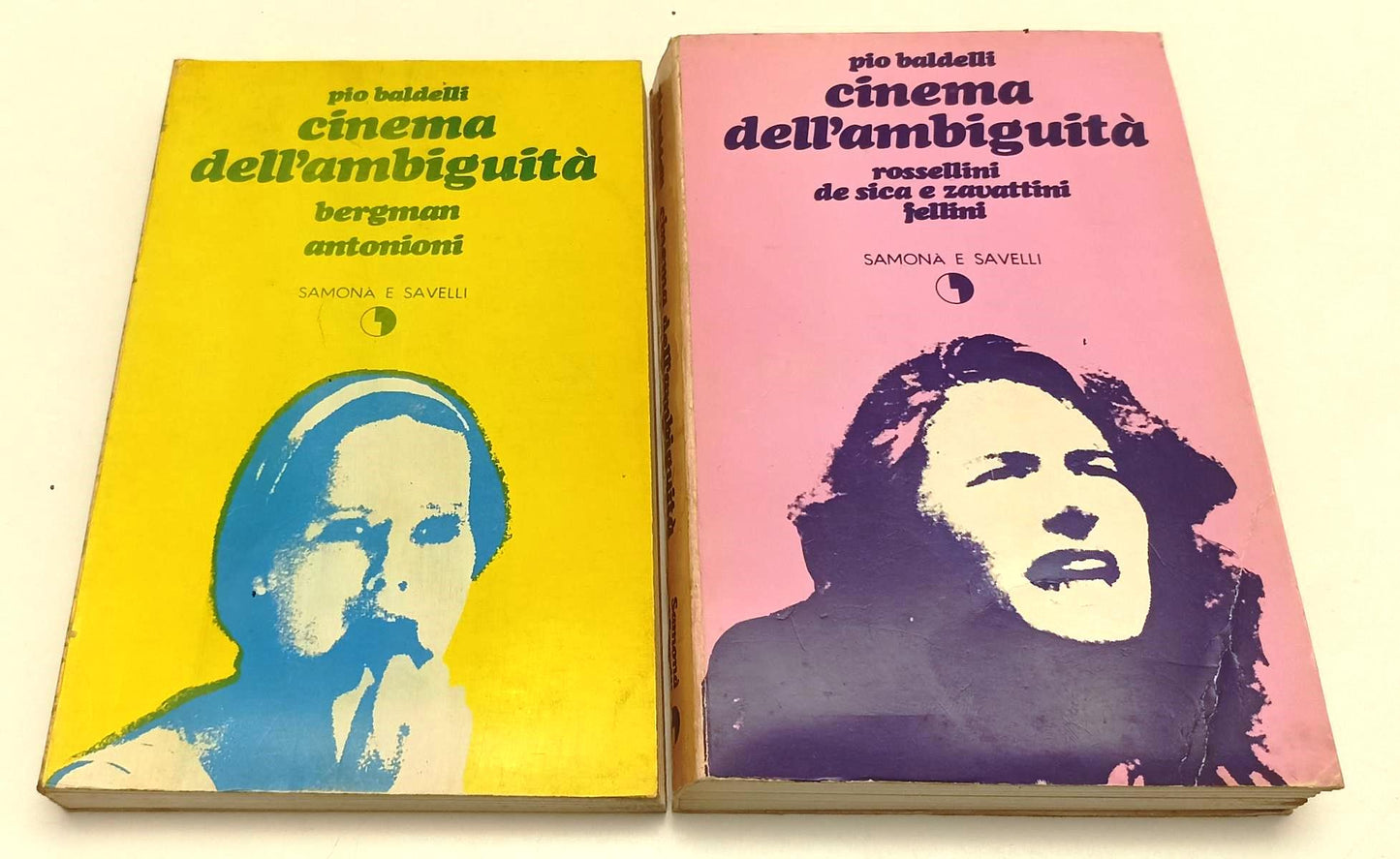 LW- CINEMA DELL'AMBIGUITA' 2 VOLUMI - BALDELLI- SAMONA SAVELLI- 1969- B- YFS475