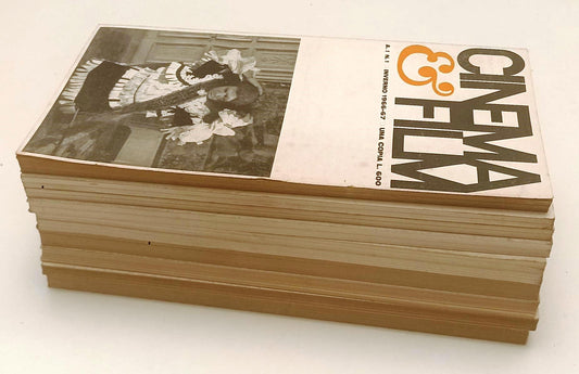 LW- CINEMA & FILM 1/12 ANNO I/IV 9 VOLUMI - 1966/67-1970 - B - YFS555