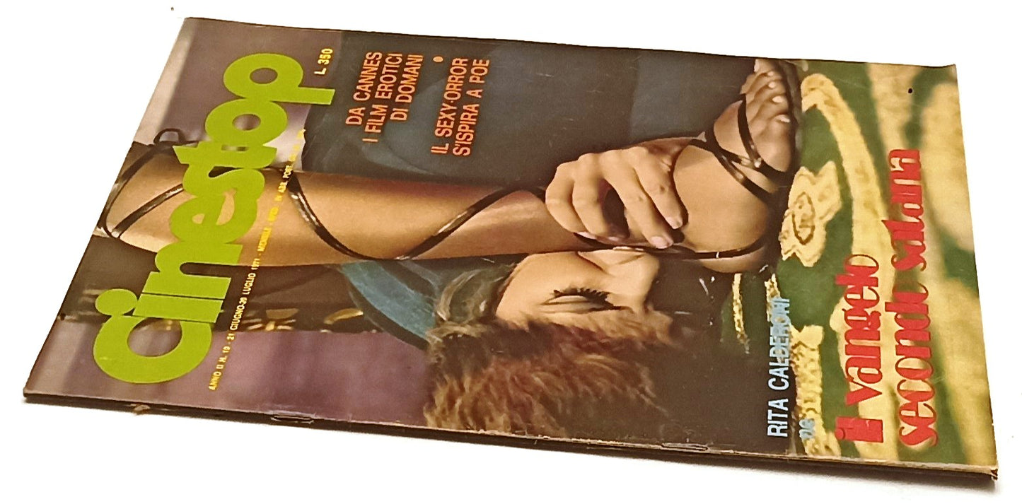 LX- RIVISTA CINESTOP ANNO II N.10 1971 IL VANGELO SECONDO SATANA - RVSa492