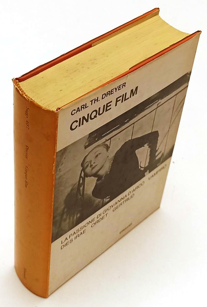 LW- CINQUE FILM DIES IRAE ORDET- CARL TH. DREYER- EINAUDI- 1a ED.- 1967- CS- XFS