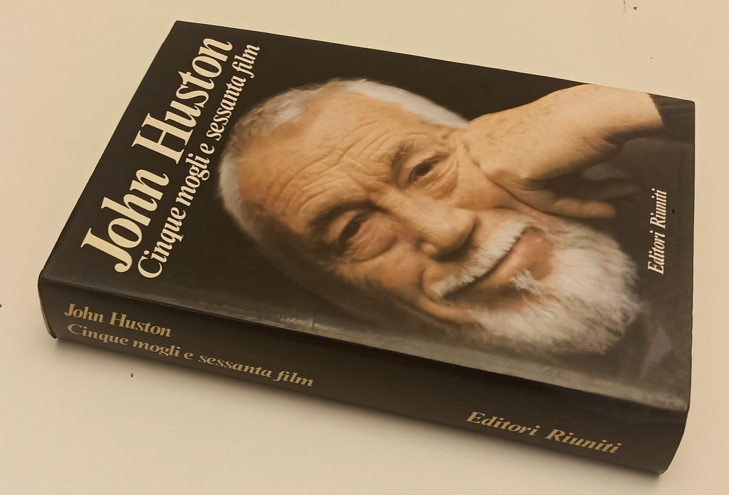LW- CINQUE MOGLI E SESSANTA FILM- JOHN HUSTON- RIUNITI- ALBATROS- 1982-CS-YFS469