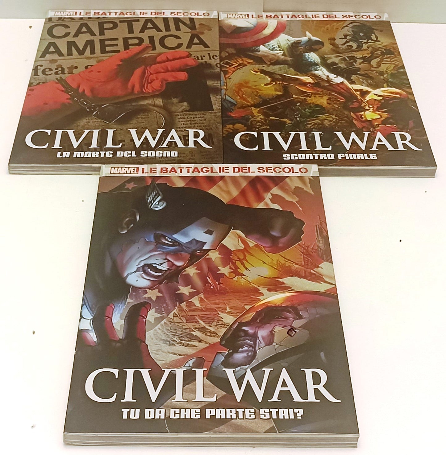 FS- LE BATTAGLIE DEL SECOLO CIVIL WAR I/III -- GAZZETTA DELLO SPORT -- B - F25