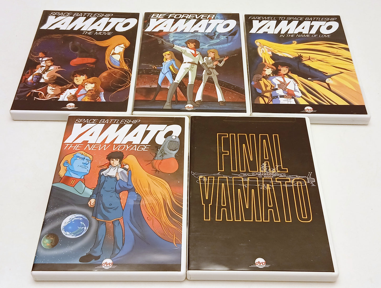 DVD- BOX 5 DVD SPACE BATTLESHIP YAMATO COLLECTION 2004 - YFS632