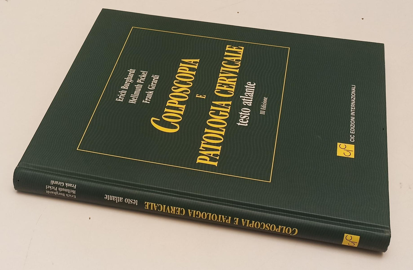 LQ- COLPOSCOPIA E PATOLOGIA CERVICALE ATLANTE- BURGHARDT- CIC--- 2000- C- YFS240