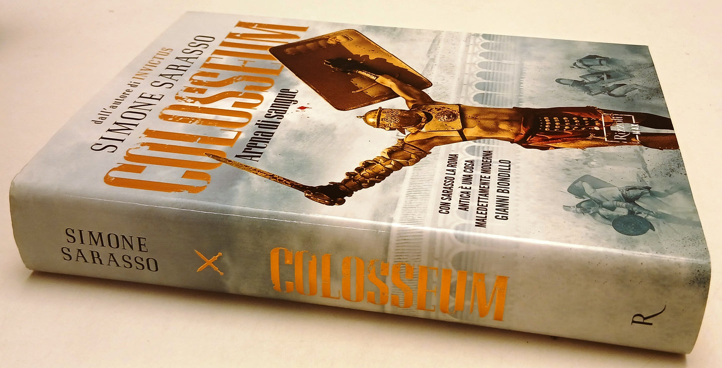 LN- COLOSSEUM ARENA DI SANGUE - SIMONE SARASSO - RIZZOLI - MAX-- 2012- CS- ZFS42