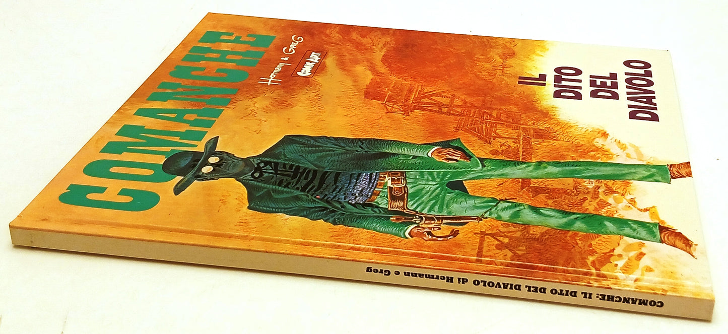 FV- COMANCHE IL DITO DEL DIAVOLO - HERMANN & GREG - COMIC ART - 1986 - C- H25