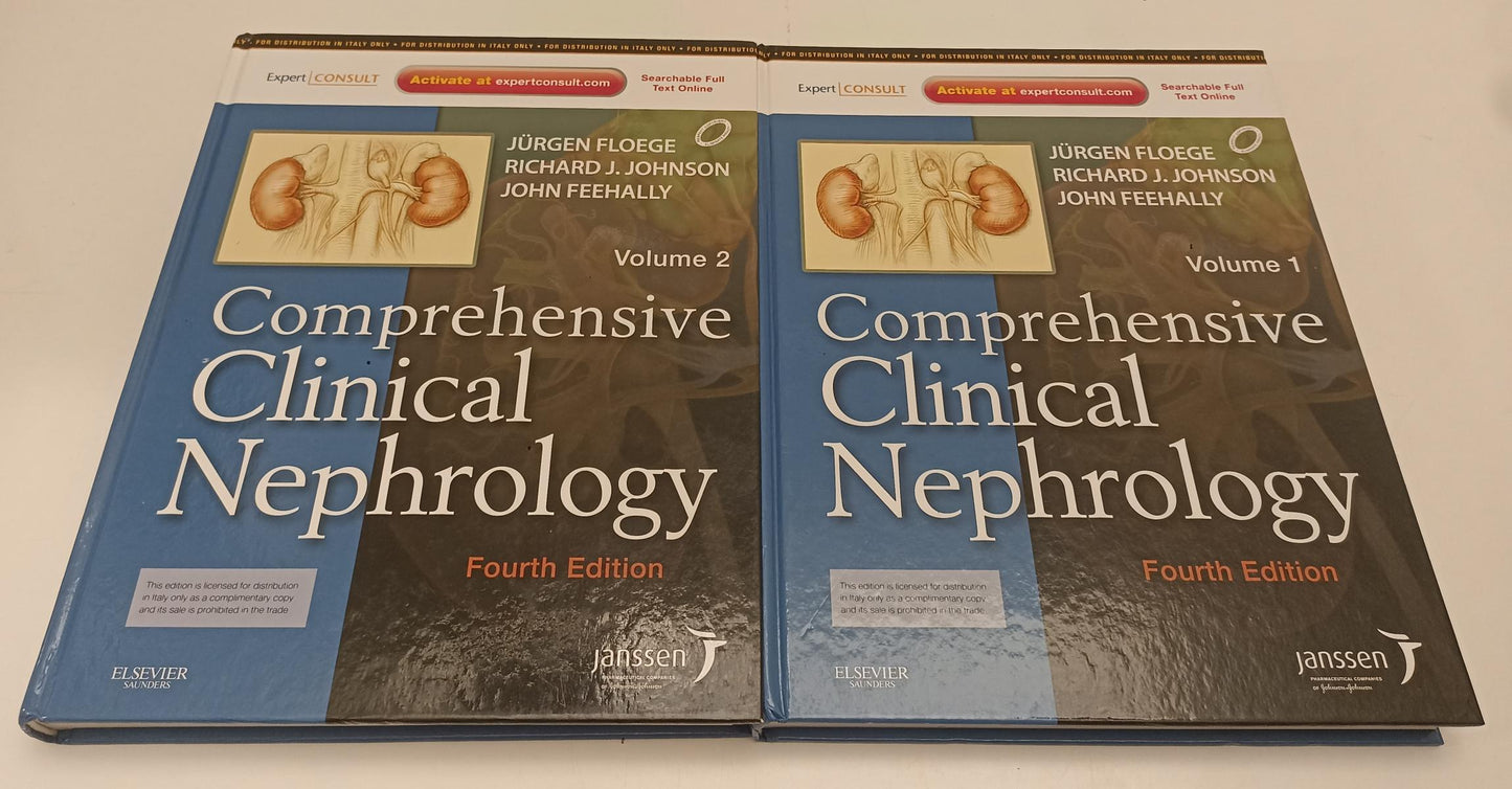 LQ- COMPREHENSIVE CLINICAL NEPHROLOGY VOLUMI 1/2 -- JANSSEN --- 2011 - C- YFS215