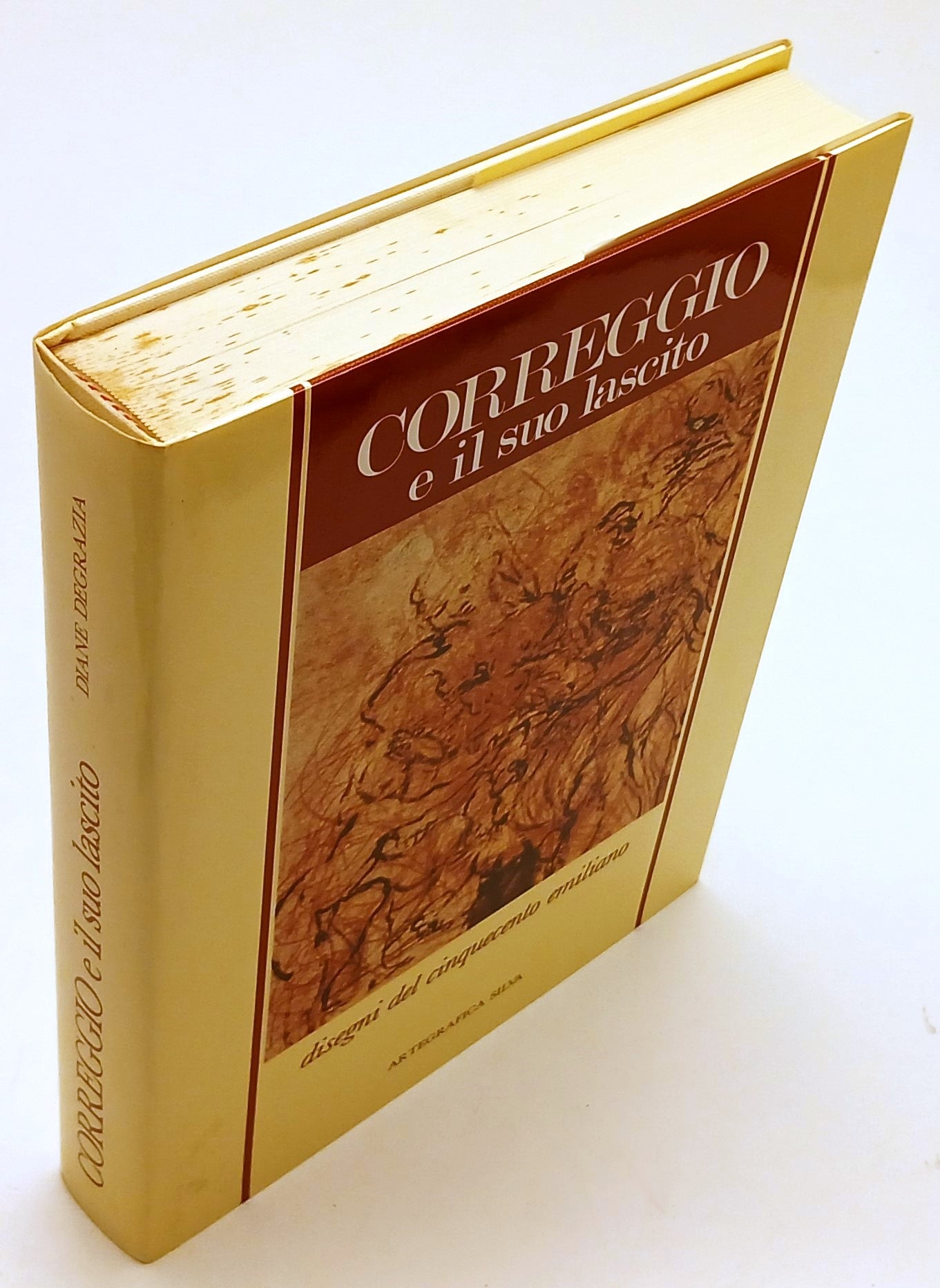 LT- CORREGGIO E IL SUO LASCITO DISEGNI CINQUECENTO EMILIANO- SILVA- 1984- CS-WPR