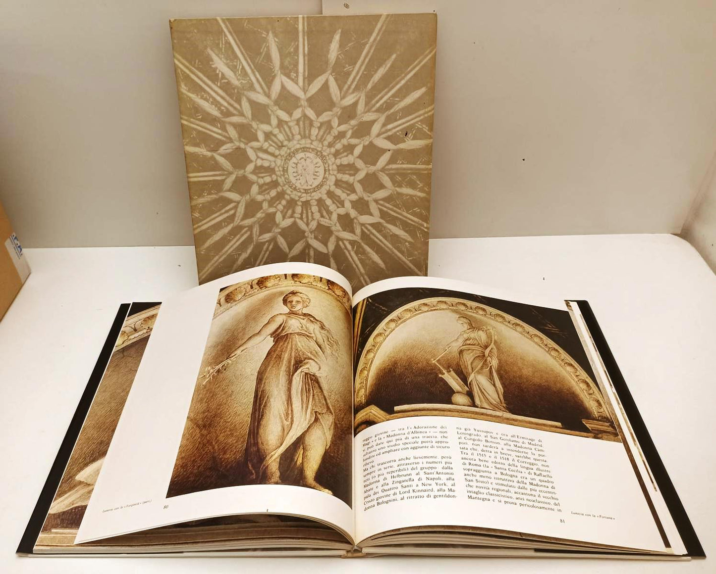LT- IL CORREGGIO NELLA CAMERA DI SAN PAOLO-- CASSA RISPARMIO--- 1972- CS- WPR319