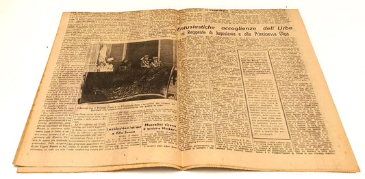 LR- GAZZETTA DI PARMA CORRIERE EMILIANO 1939 XVII PRINCIPE PAOLO DUCE - RVSa343