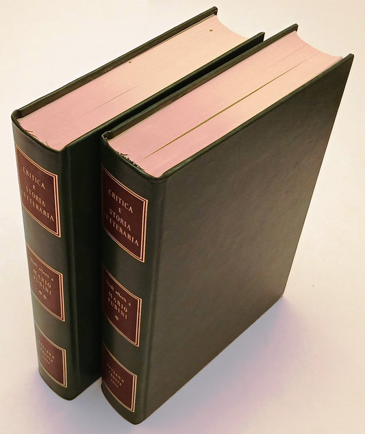 LZ- CRITICA E STORIA LETTERARIA 2 VOLUMI -- LIVIANA EDITRICE--- 1970- CS- YFS702