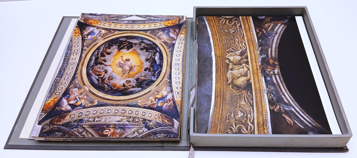 LT- LA CUPOLA DEL CORREGGIO IN SAN GIOVANNI A PARMA RESTAURO - GUANDA- 1990- WPR