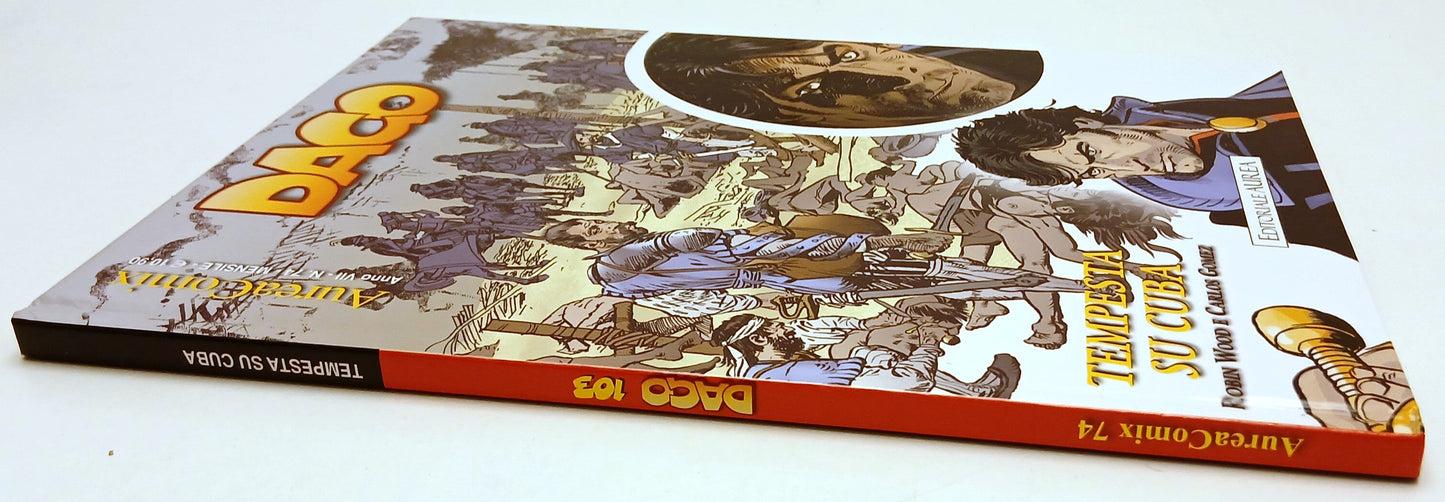 FV- AUREACOMIX N.74 DAGO N.103 TEMPESTA SU CUBA - WOOD GOMEZ- AUREA- C- G25