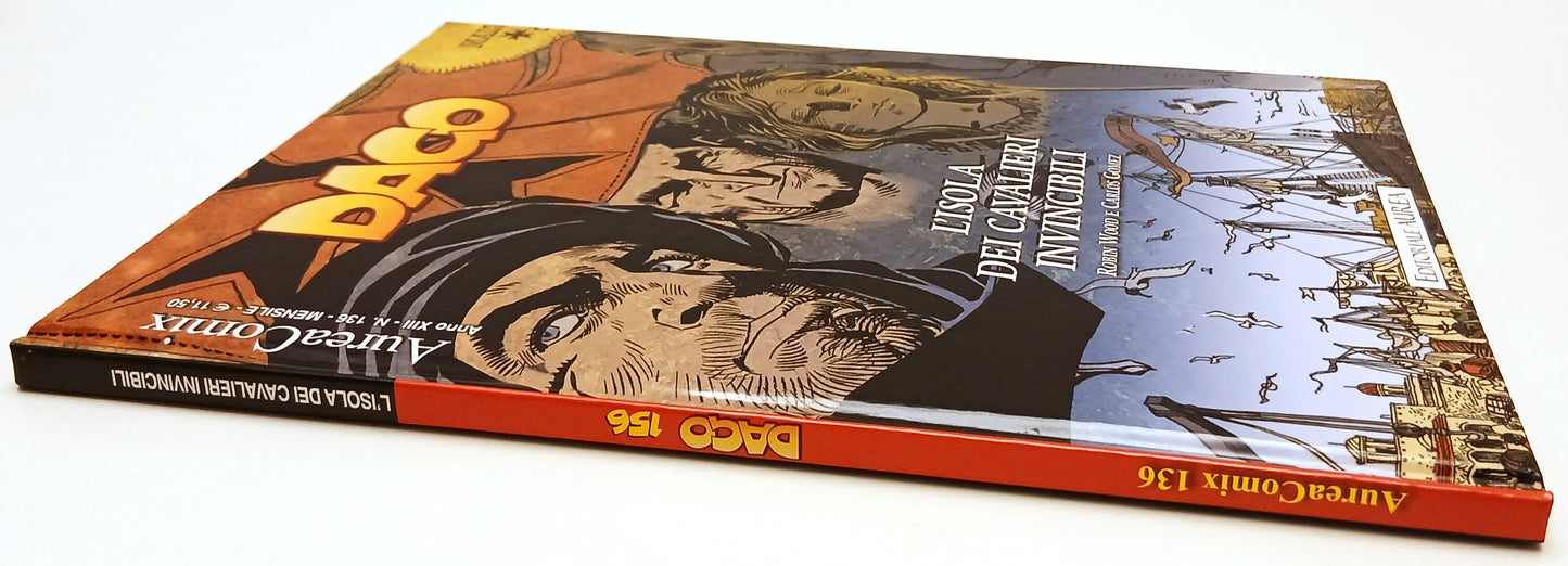 FV- AUREACOMIX N.136 DAGO N.156 L'ISOLA DEI CAVALIERI INVINCIBILI- AUREA- C- G25