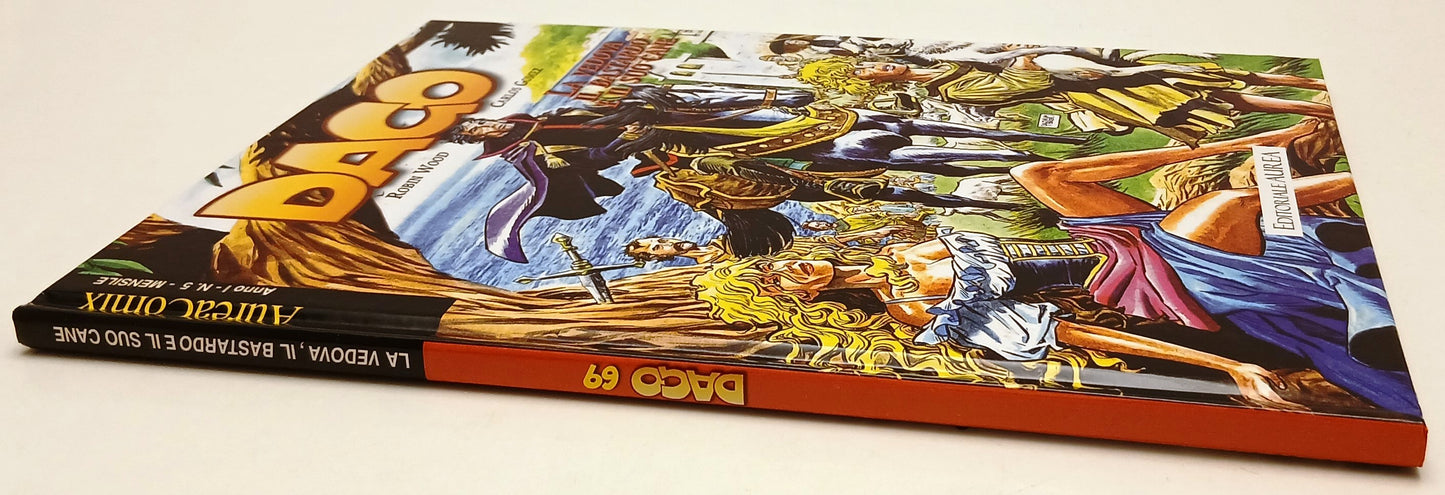 FV- AUREACOMIX N.5 DAGO N.69 LA VEDOVA IL BASTARDO E IL SUO CANE-- AUREA- C- G25