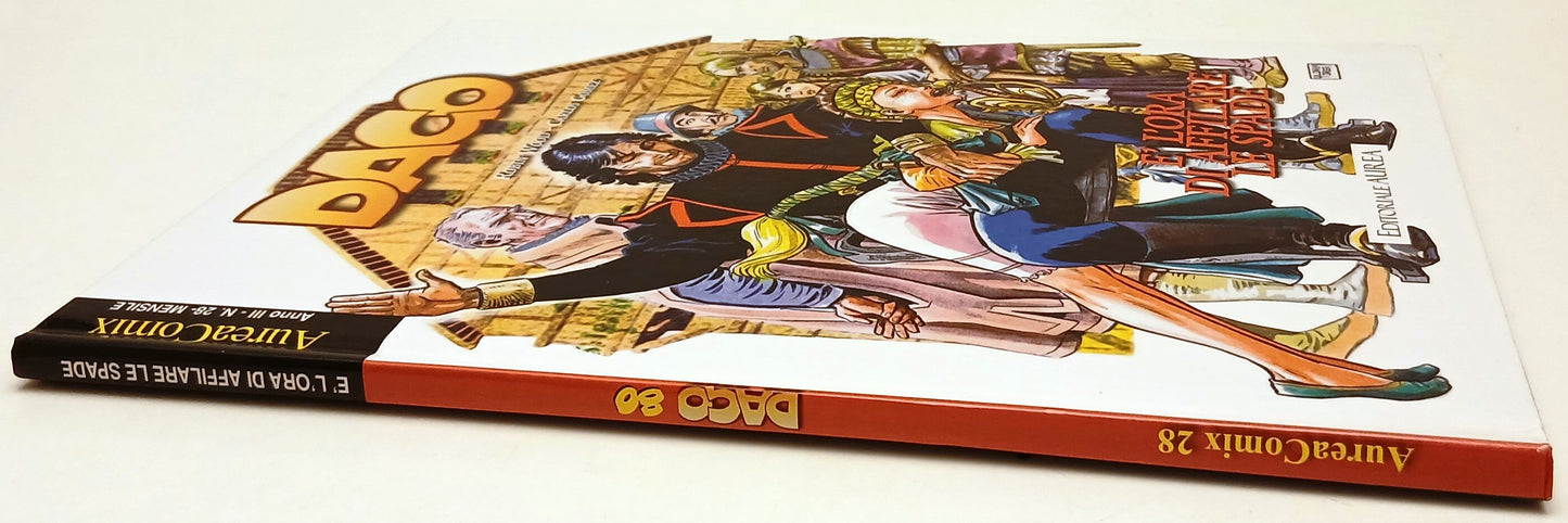 FV- AUREACOMIX N.28 DAGO N.80 E' L'ORA DI AFFILARE LE SPADE- WOOD- AUREA- C- G25