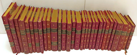 LN- BIBLIOTECA DANNUNZIANA 20 VOLUMI RILEGATI GABRIELE D'ANNUNZIO - C - BLCG10