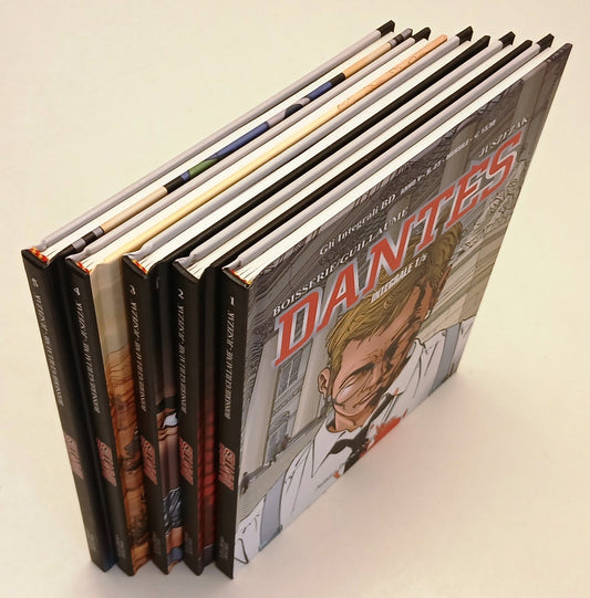 FV- DANTES 1/5 COMPLETA - BOISSERIE GUILARME JUSZEZAK- AUREA BOOKS COMIX- C- Z25