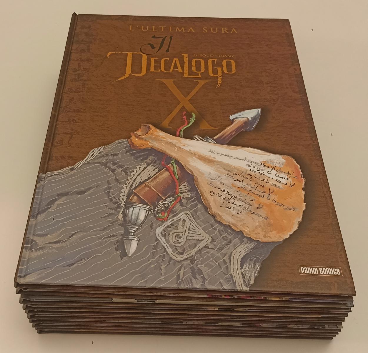 FV- IL DECALOGO 1/10 COLLEZIONE COMPLETA - GIROUD FRANZ - PANINI--- 2005- C- B24