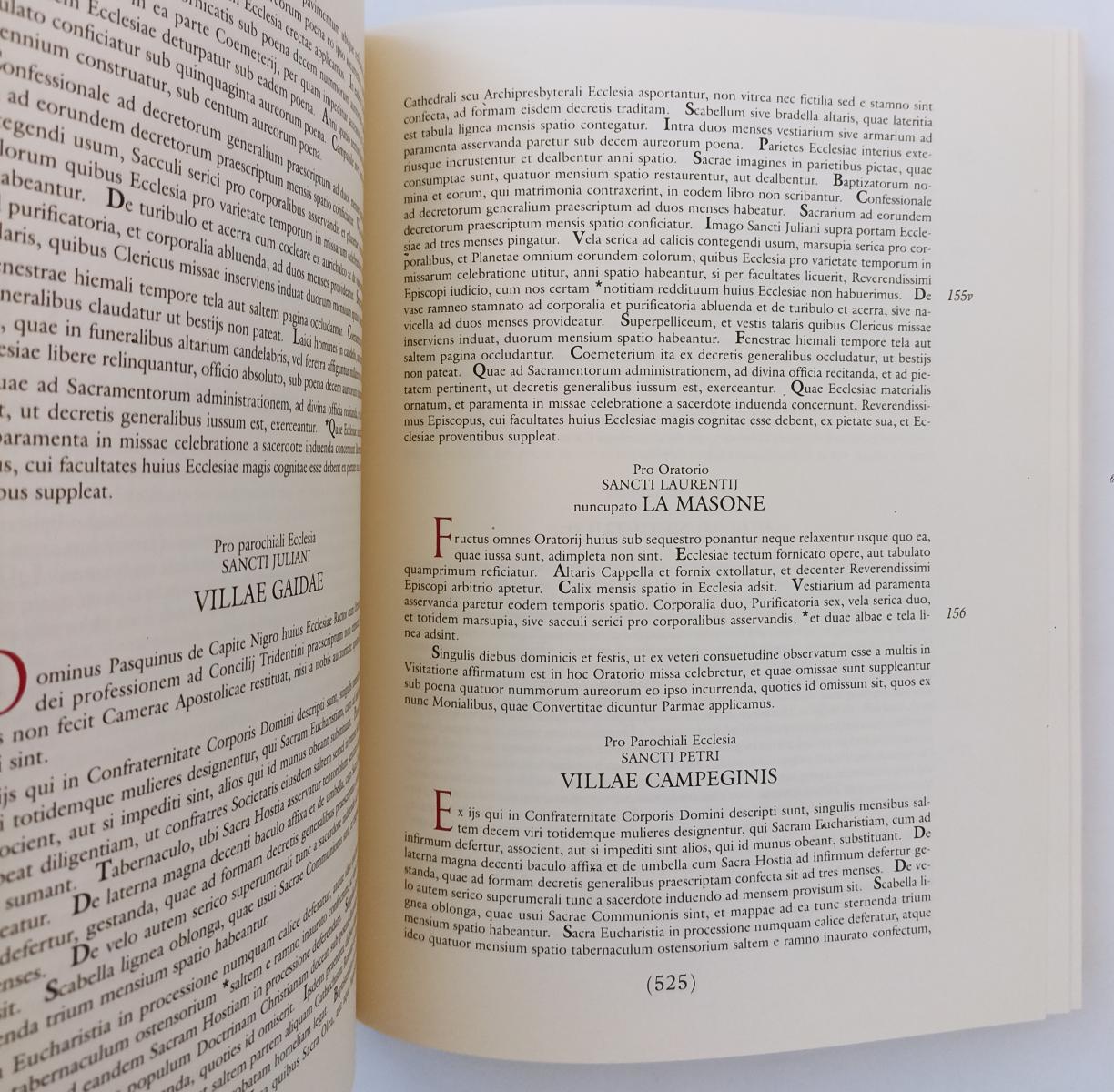LD- DECRETA VISITATIONIS DIOECESIS TOMO II - JOANNIS BAPTISTE CASTELLI- C- YFS55